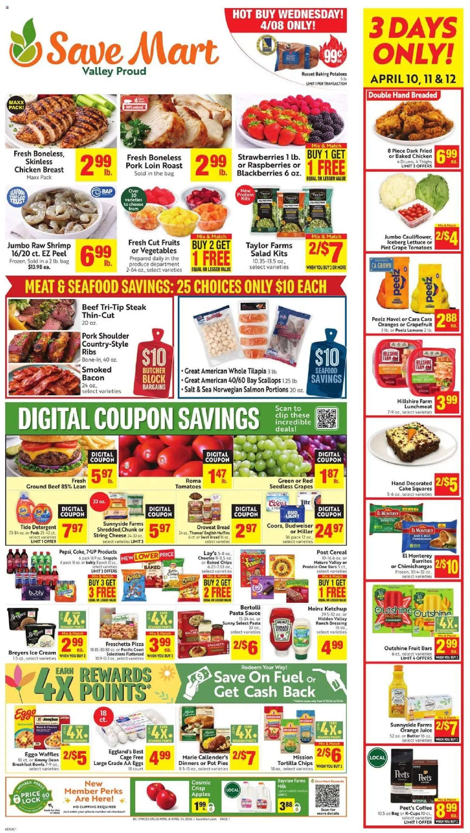 Save Mart Weekly Ad (04/08 - 04/14 2026) - Flyer 1