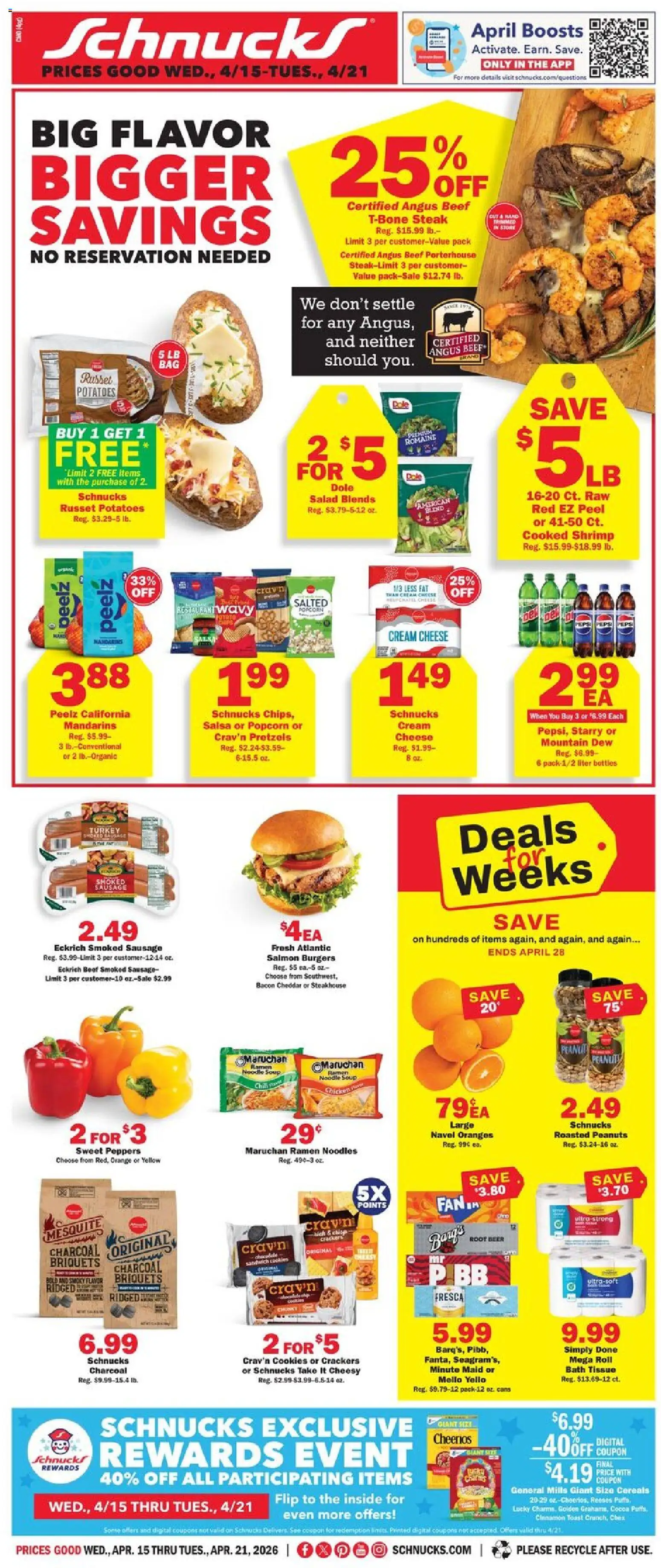 Schnucks Weekly Ad (04/15 - 04/21 2026) - Flyer 1