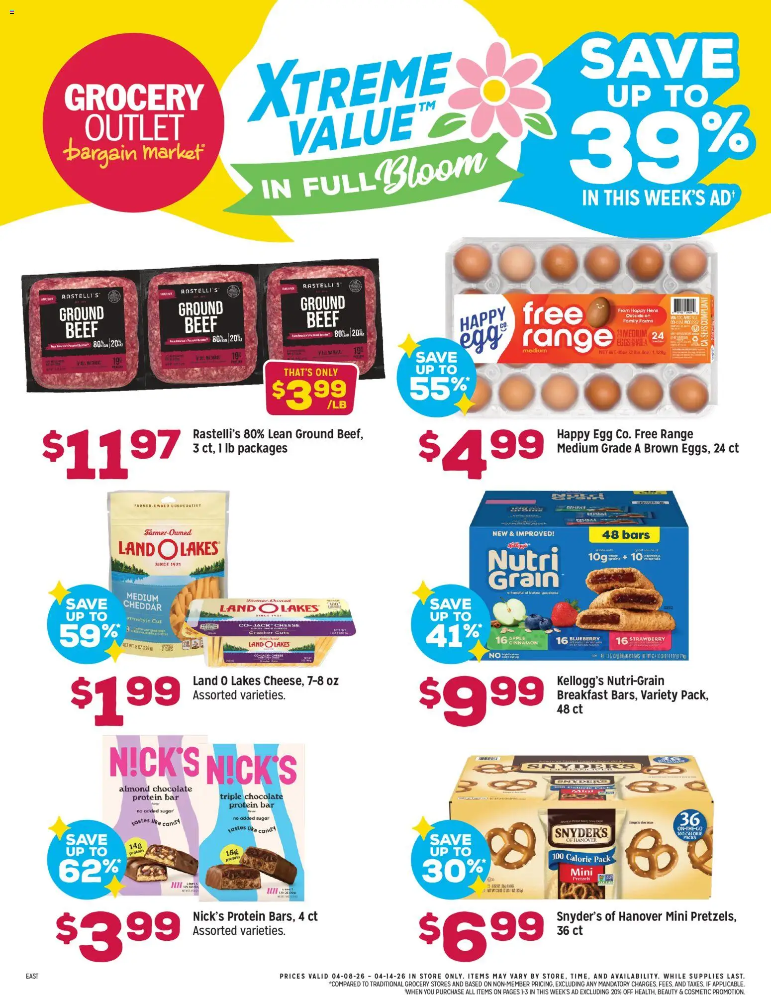 Grocery Outlet Weekly Ad (04/08 - 04/14 2026) - Flyer 1