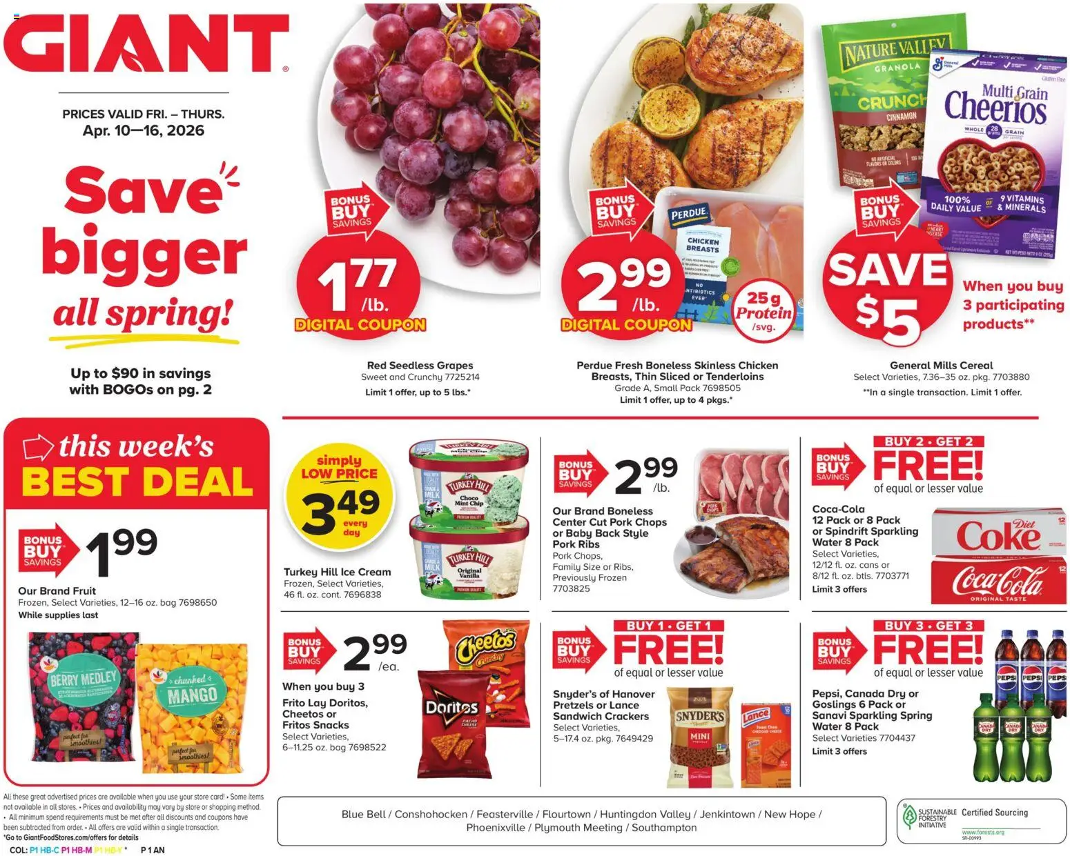 Giant Weekly Ad (04/10 - 04/16 2026) - Flyer 1