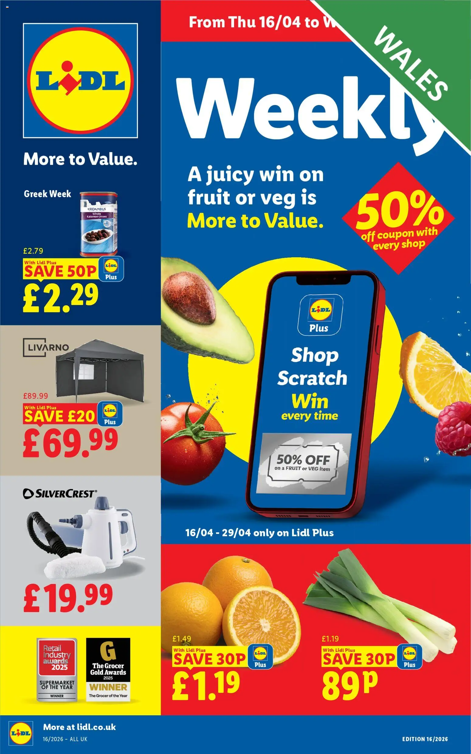 Lidl - Weekly Wales (16/04/2026 - 22/04/2026) - Offers Online 1