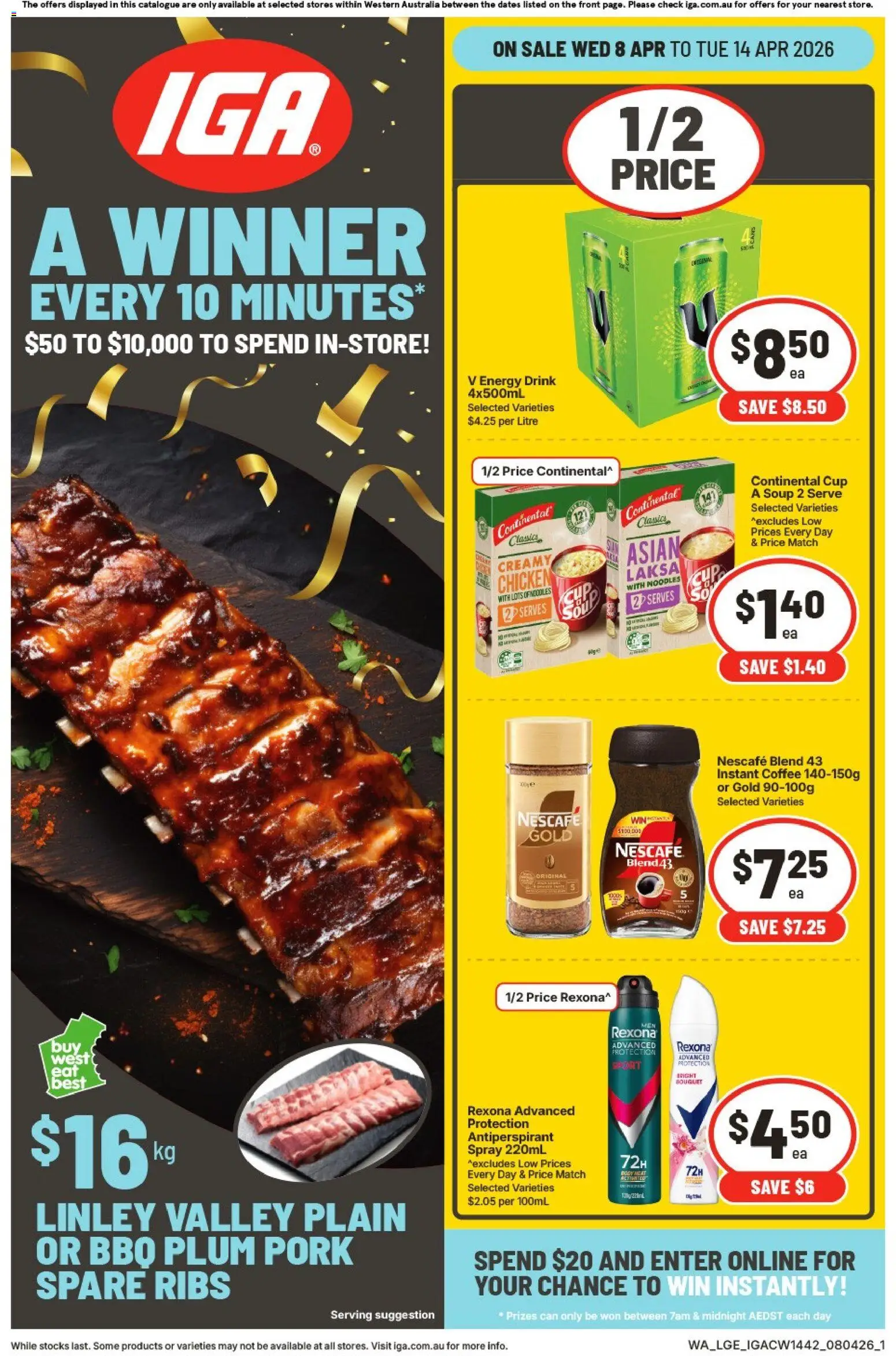 IGA catalogue valid from 08/04/2026 > Online Australia 1