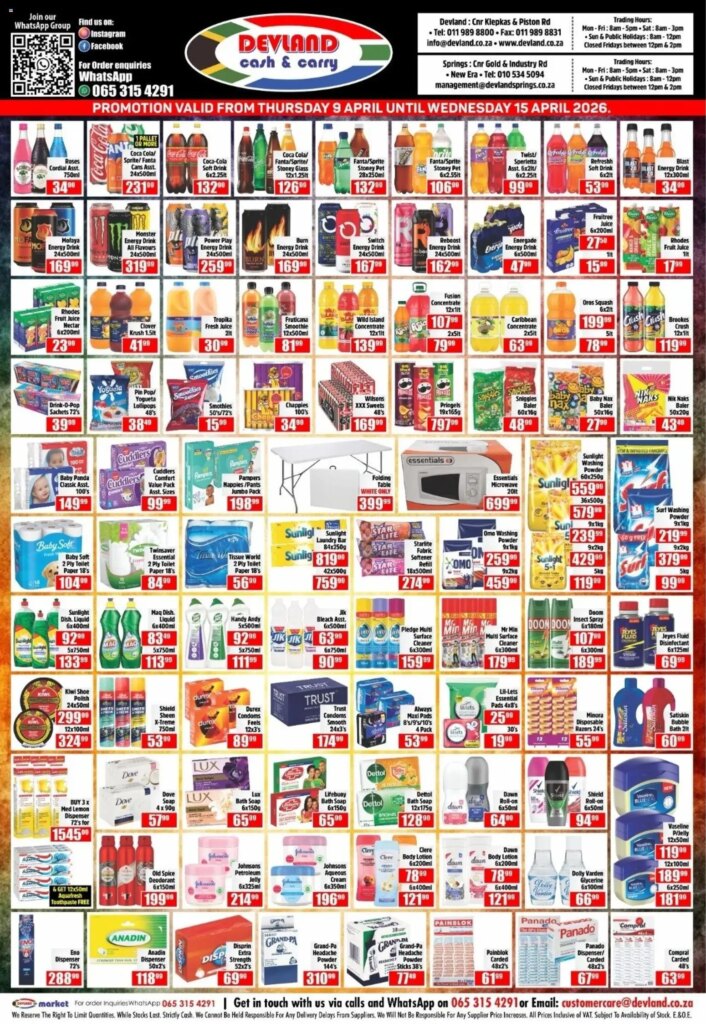 Devland Specials (09/04/2026 – 15/04/2026) Online