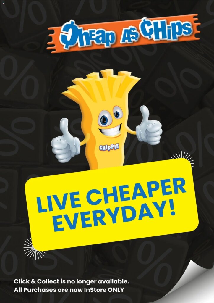 Cheap as Chips catalogue - 09/04/2026 > weekly / monthly specials 1 Cheap as Chips catalogue – 09/04/2026 > weekly / monthly specials