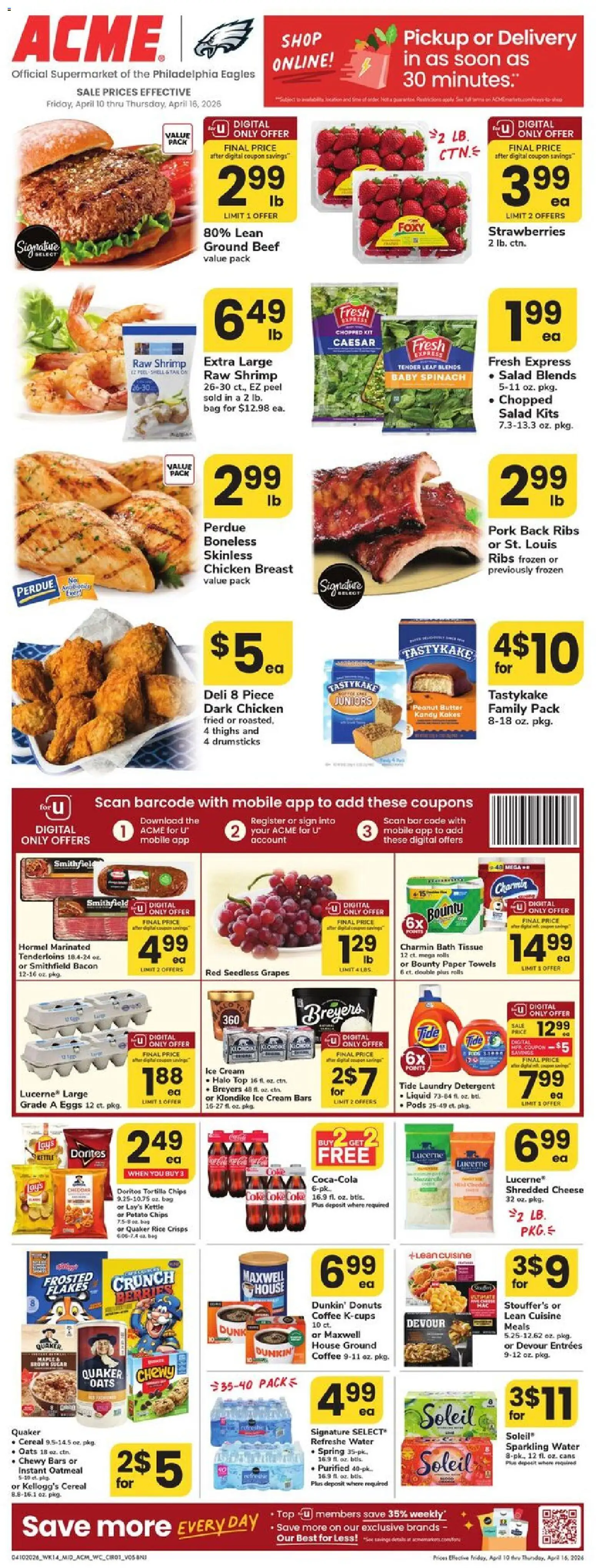 Acme Weekly Ad - NJ (04/10 - 04/16 2026) - Flyer 1