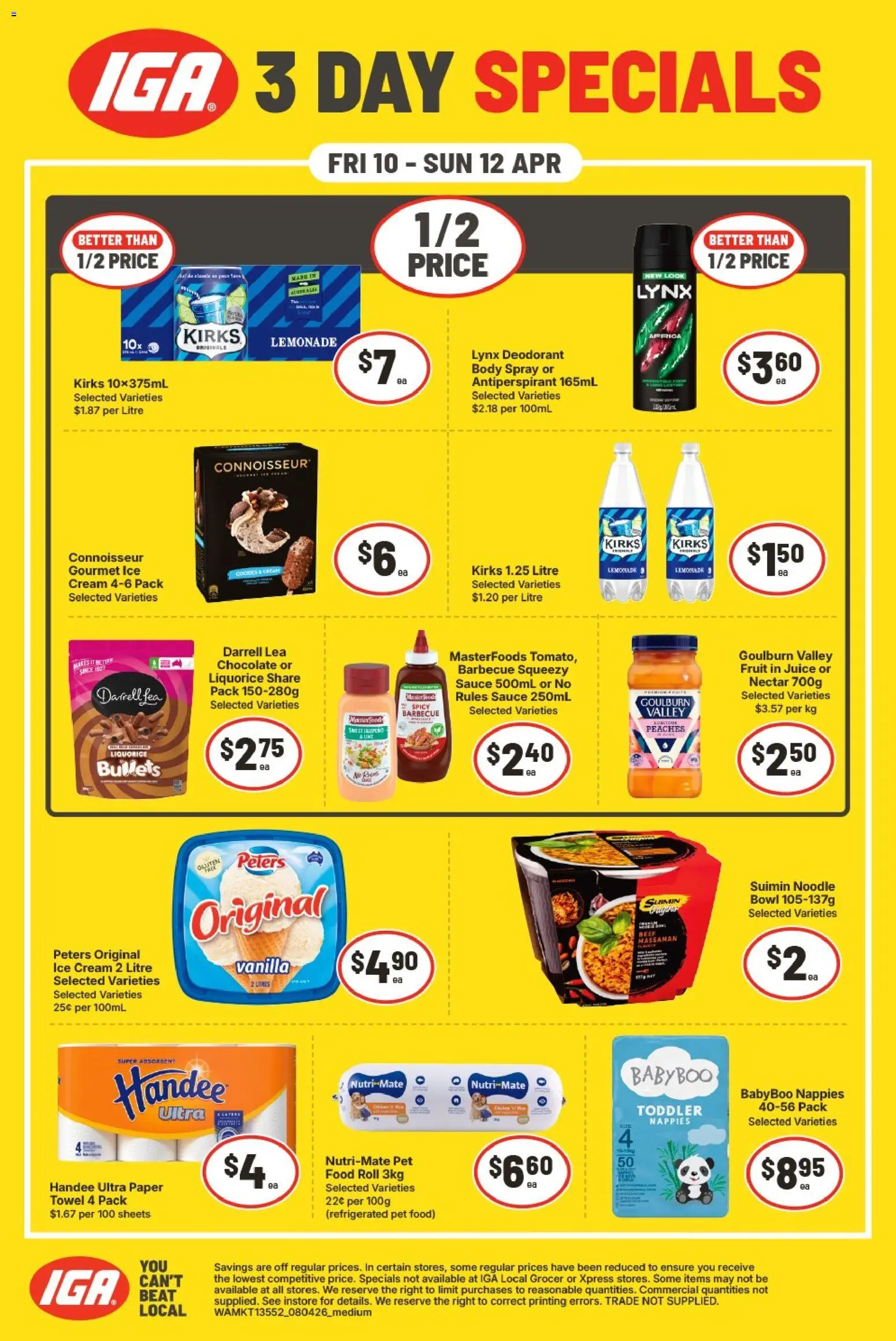 IGA catalogue valid from 10/04/2026 > Online Australia 1