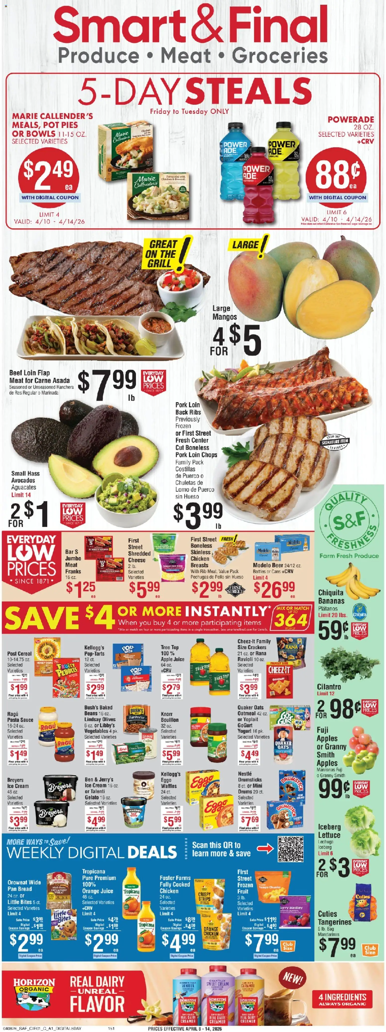 Smart & Final Weekly Ad (04/10 - 04/14 2026) - Flyer 1