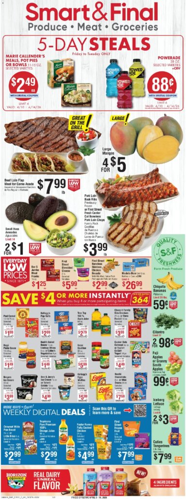 Smart & Final Weekly Ad (04/10 – 04/14 2026) – Flyer