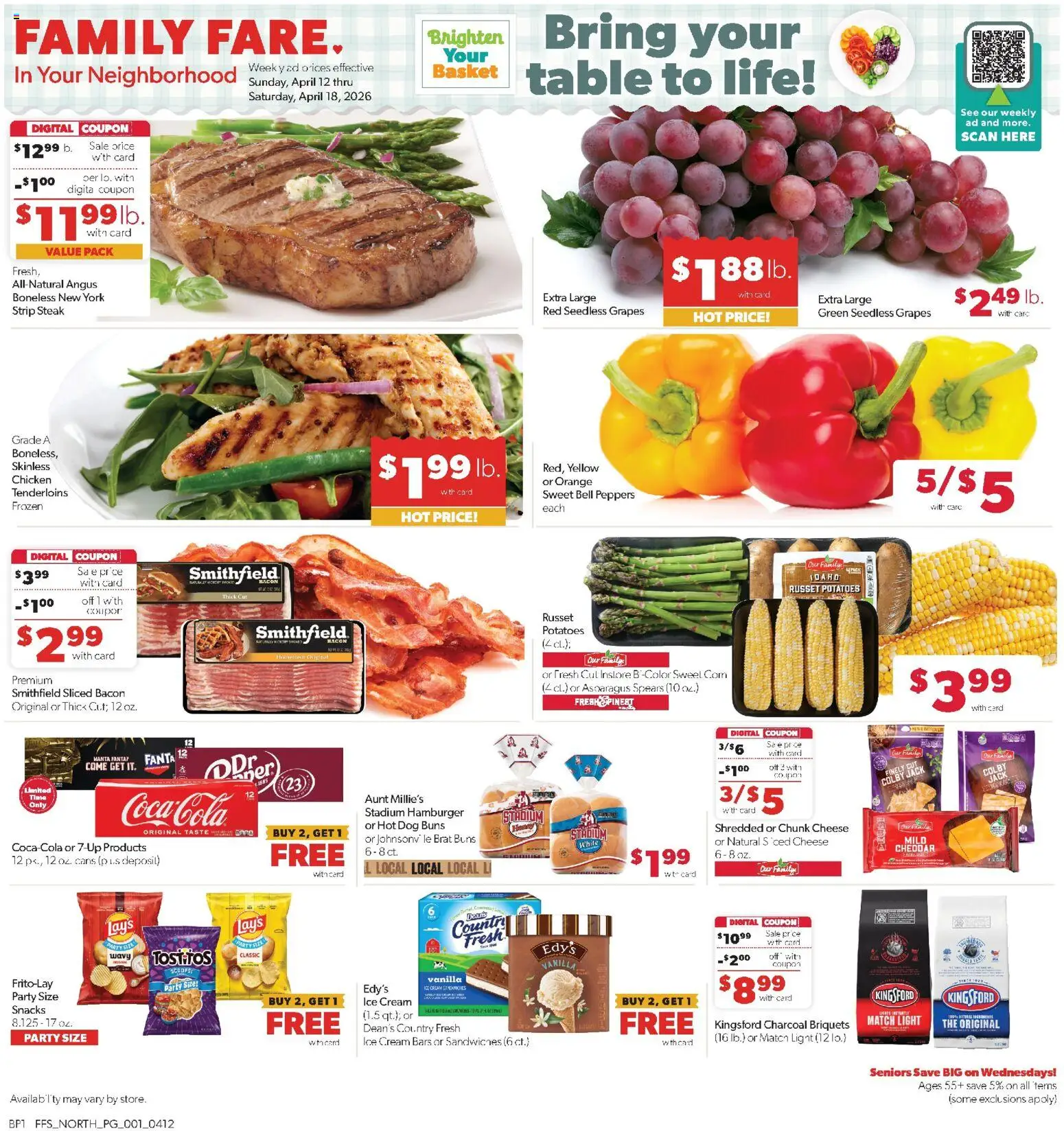 Family Fare Weekly Ad - MI (04/12 - 04/18 2026) - Flyer 1