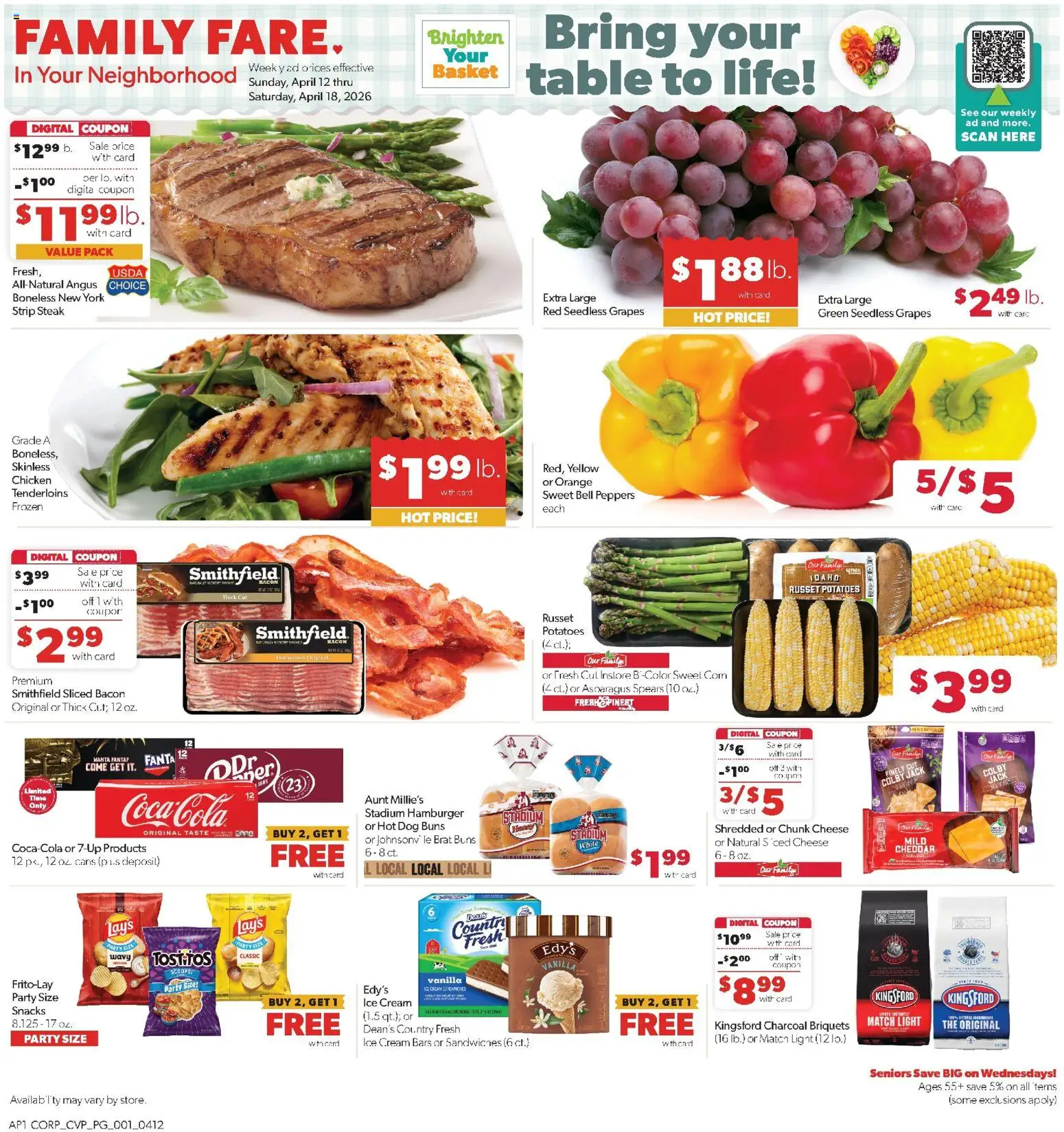 Family Fare Weekly Ad (04/12 - 04/18 2026) - Flyer 1