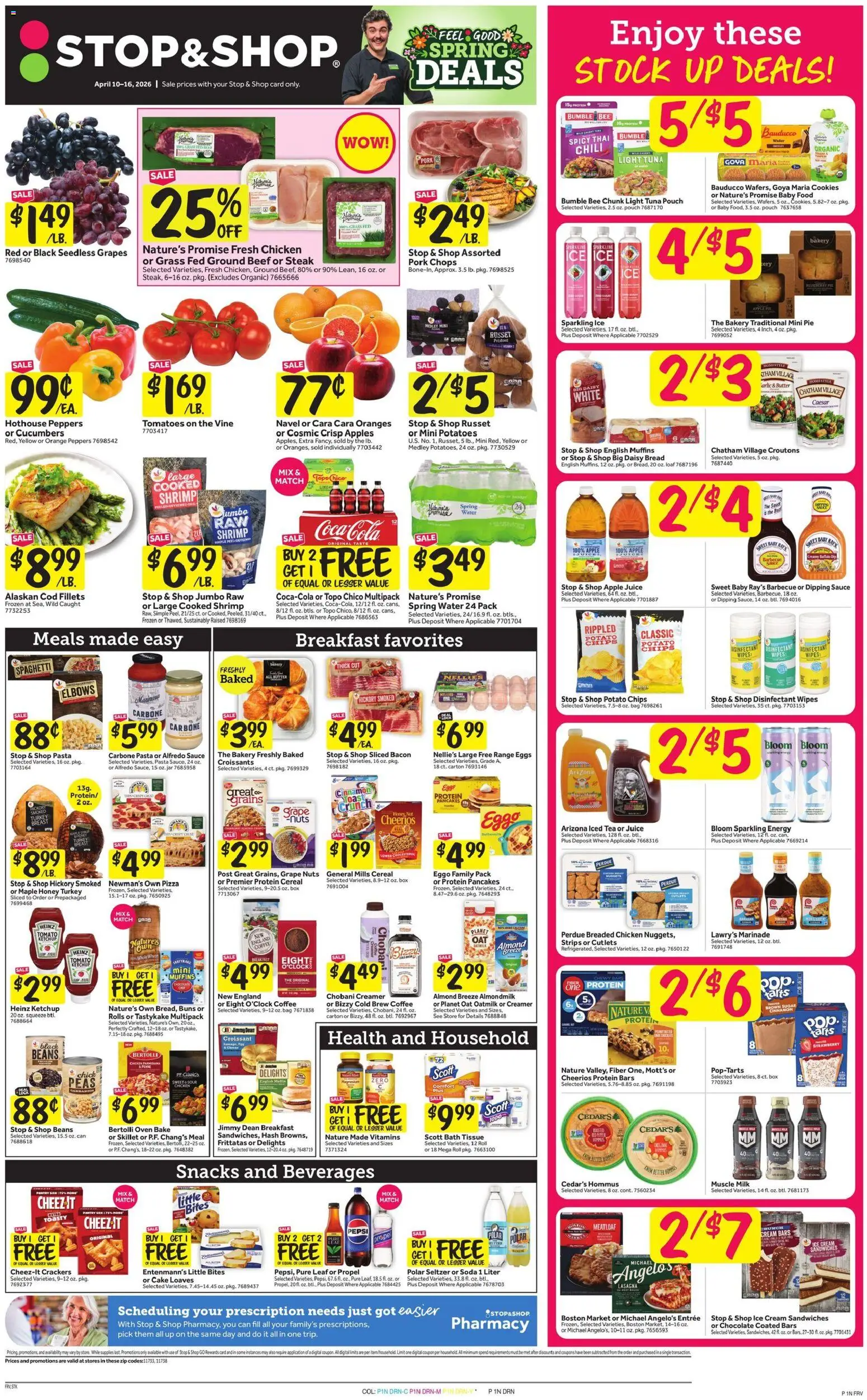 Stop & Shop Weekly Ad (04/10 - 04/16 2026) - Flyer 1