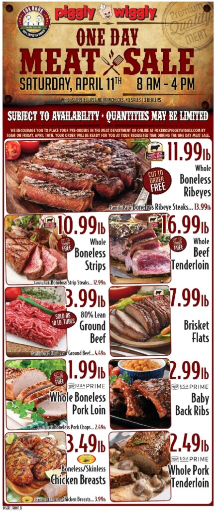 Piggly Wiggly Weekly Ad (04/08 – 04/14 2026) – Flyer