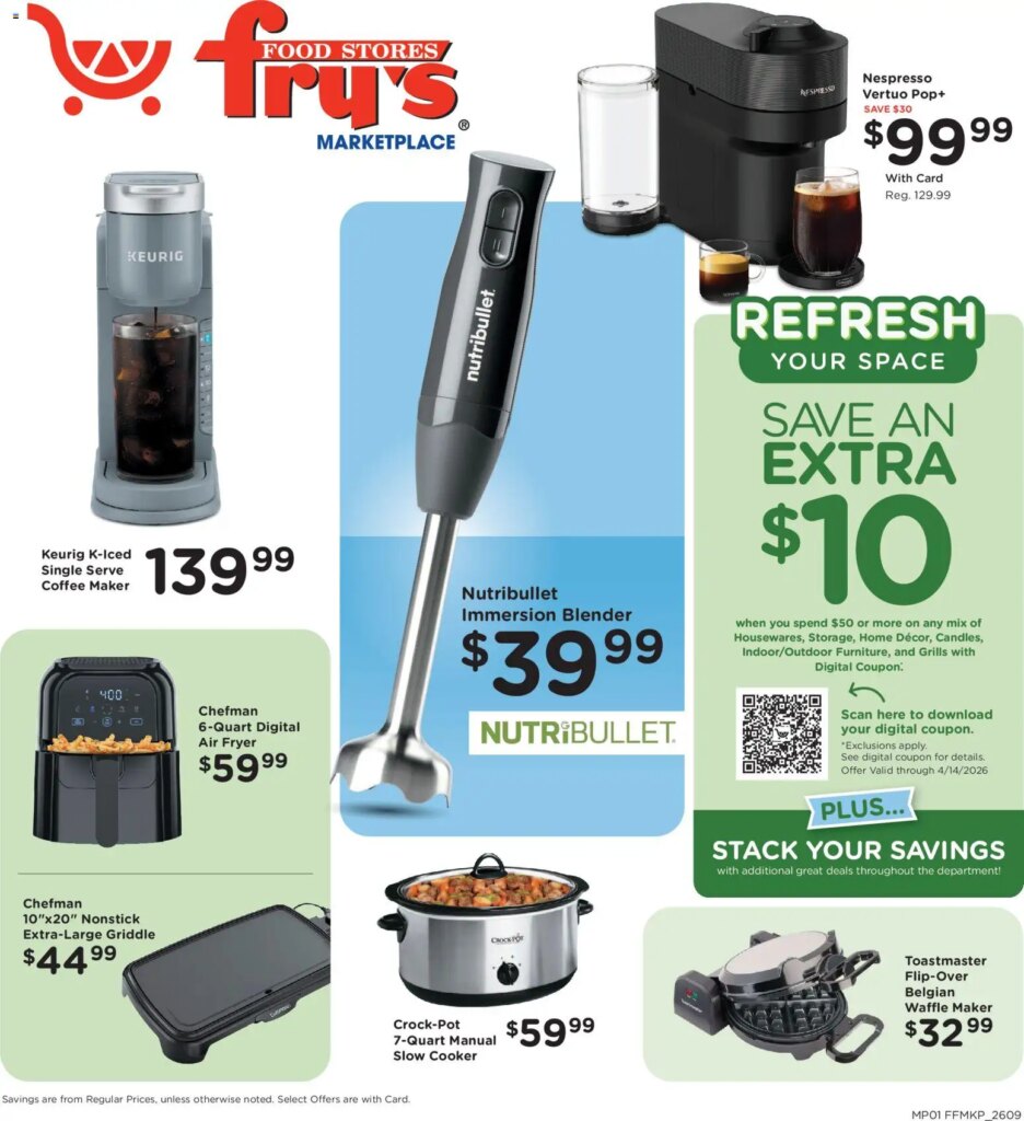 Fry’s Food Home & Apparel (04/01 – 04/14 2026) – Flyer