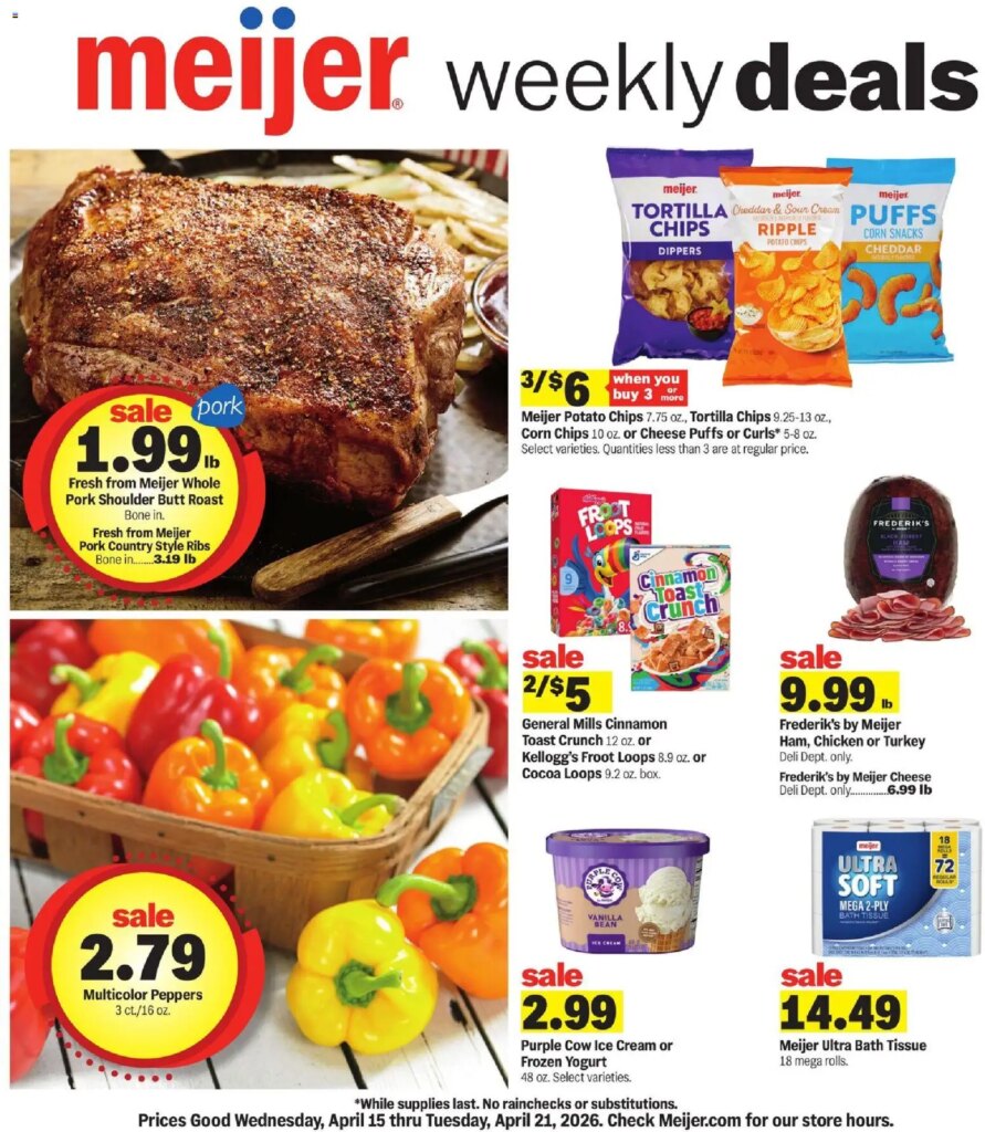 Meijer Weekly Ad (04/15 – 04/21 2026) – Flyer