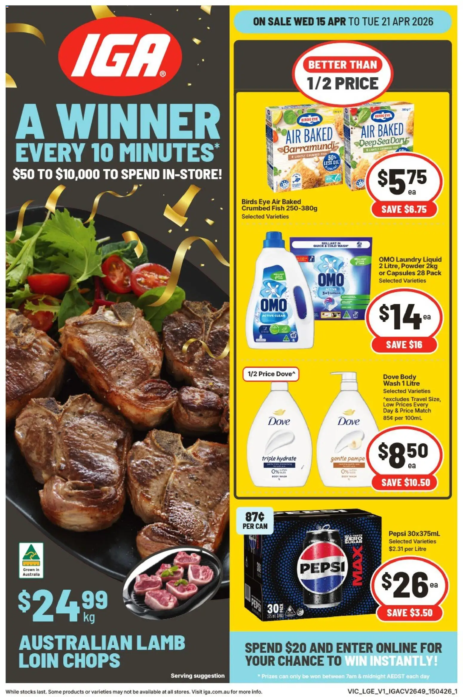 IGA catalogue valid from 15/04/2026 > Online Australia 1