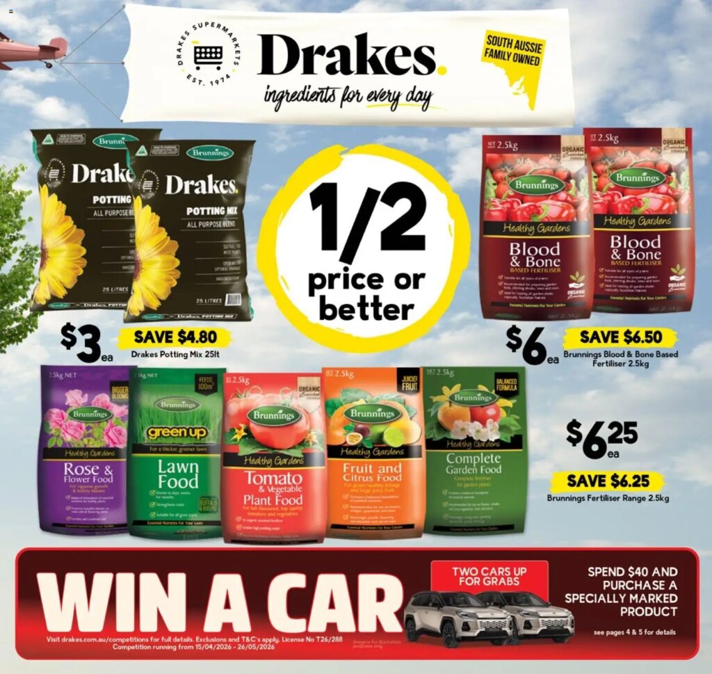Drakes weekly specials catalogue from 15/04/2026