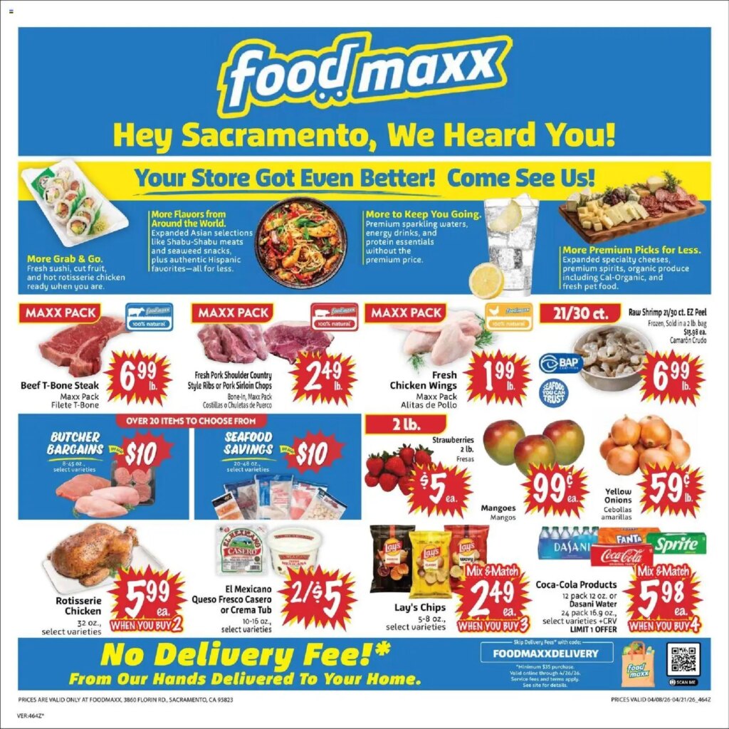 FoodMaxx Weekly Ad – CA (04/08 – 04/21 2026) – Flyer