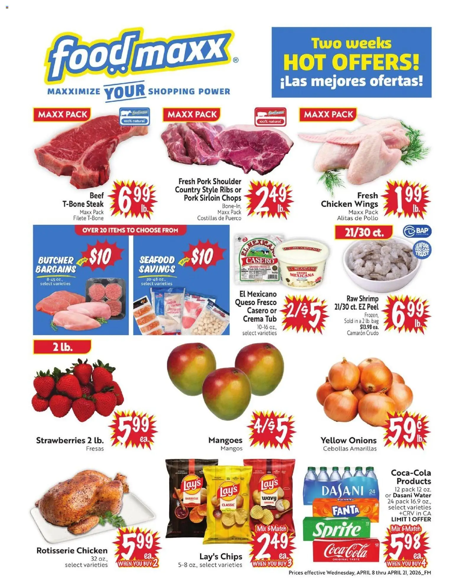 FoodMaxx Weekly Ad - NV (04/08 - 04/21 2026) - Flyer 1