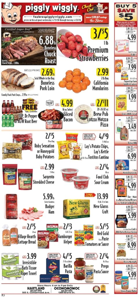 Piggly Wiggly Weekly Ad (04/15 – 04/21 2026) – Flyer