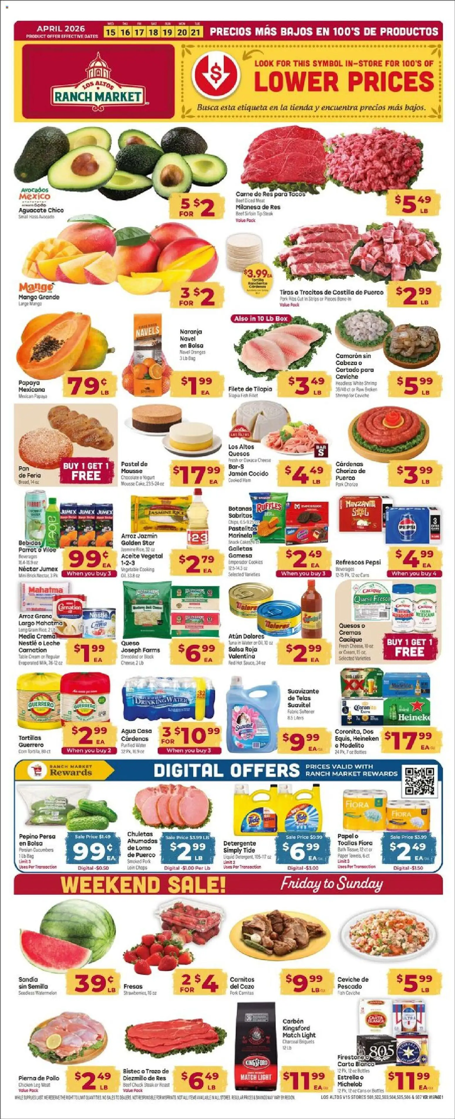Cardenas Weekly Ad - AZ (04/15 - 04/21 2026) - Flyer 1