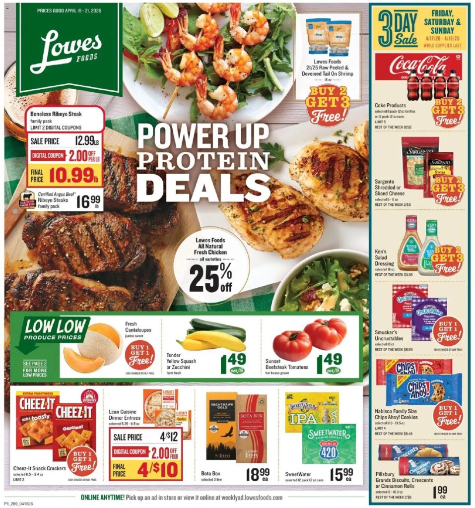 Lowes Foods Weekly Ad – GA (04/15 – 04/21 2026) – Flyer