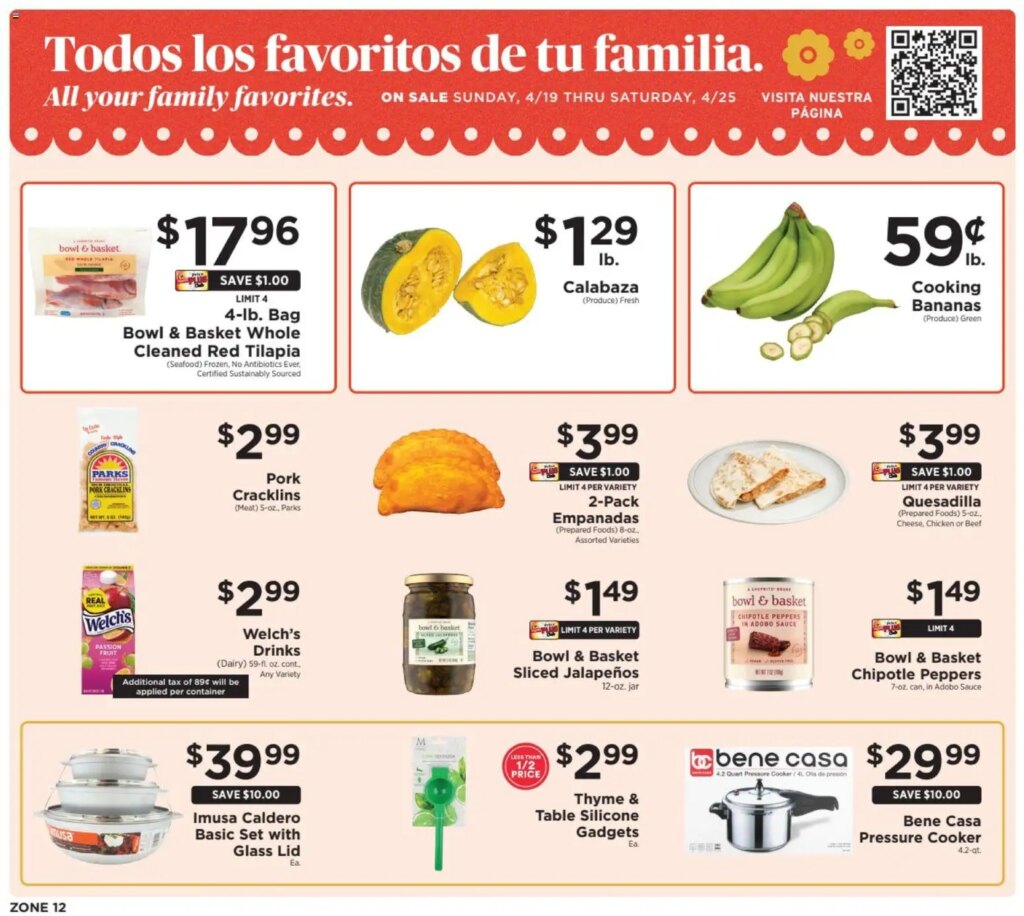ShopRite Shop Hispanic (04/19 – 04/25 2026) – Flyer