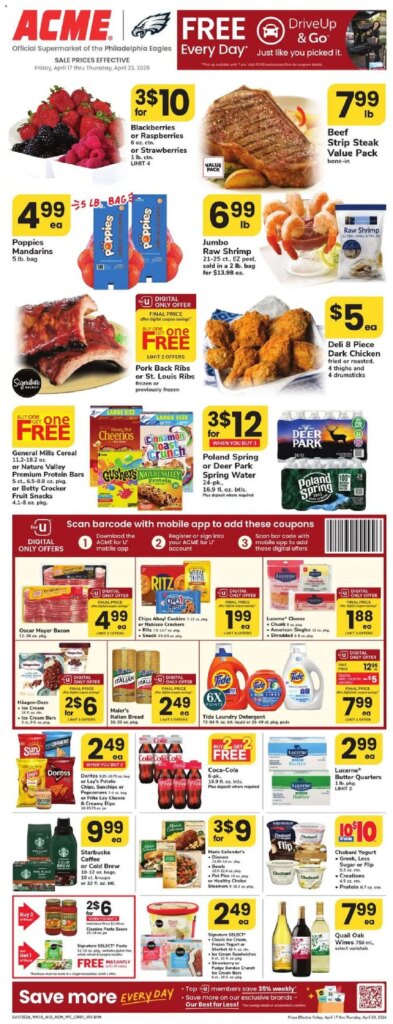 Acme Weekly Ad – PA (04/17 – 04/23 2026) – Flyer