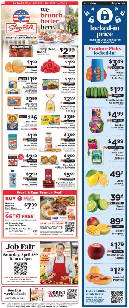 ShopRite Weekly Ad (04/17 – 04/23 2026) – Flyer