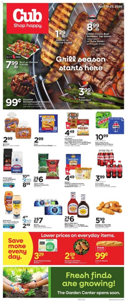 Cub Foods Weekly Ad (04/19 – 04/25 2026) – Flyer