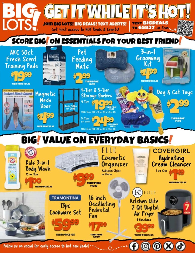 Big Lots Weekly Ad (04/16 – 04/22 2026) – Flyer