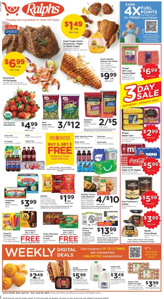 Ralphs Weekly Ad (04/22 – 04/28 2026) – Flyer