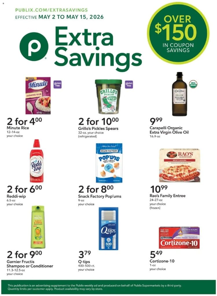 Publix Extra Savings This Week April 29 to May 5 2026 – Don’t Miss Out!