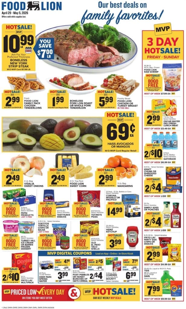 Food Lion Ad This Week: Stunning Offers April 29 to May 5 2026