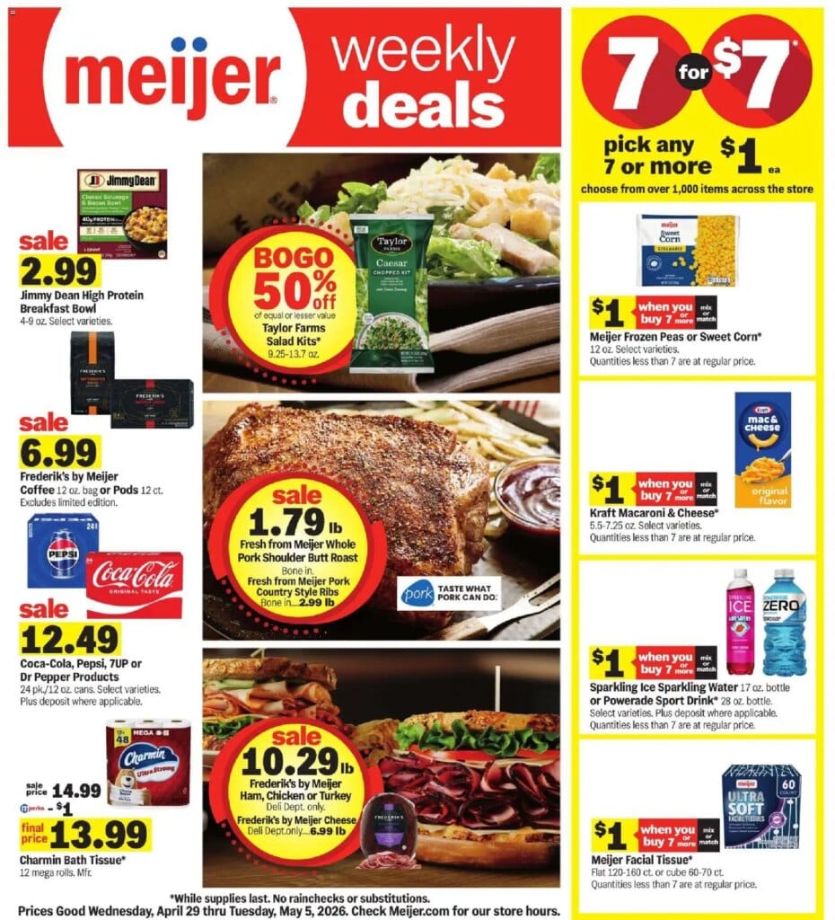 Meijer Ad This Week April 29 to May 5 2026 – Exciting Deals Await!