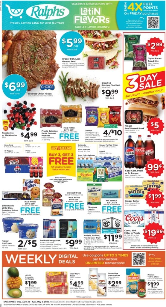 Ralphs Ad This Week April 29 to May 5 2026 – Exciting New Offers Inside
