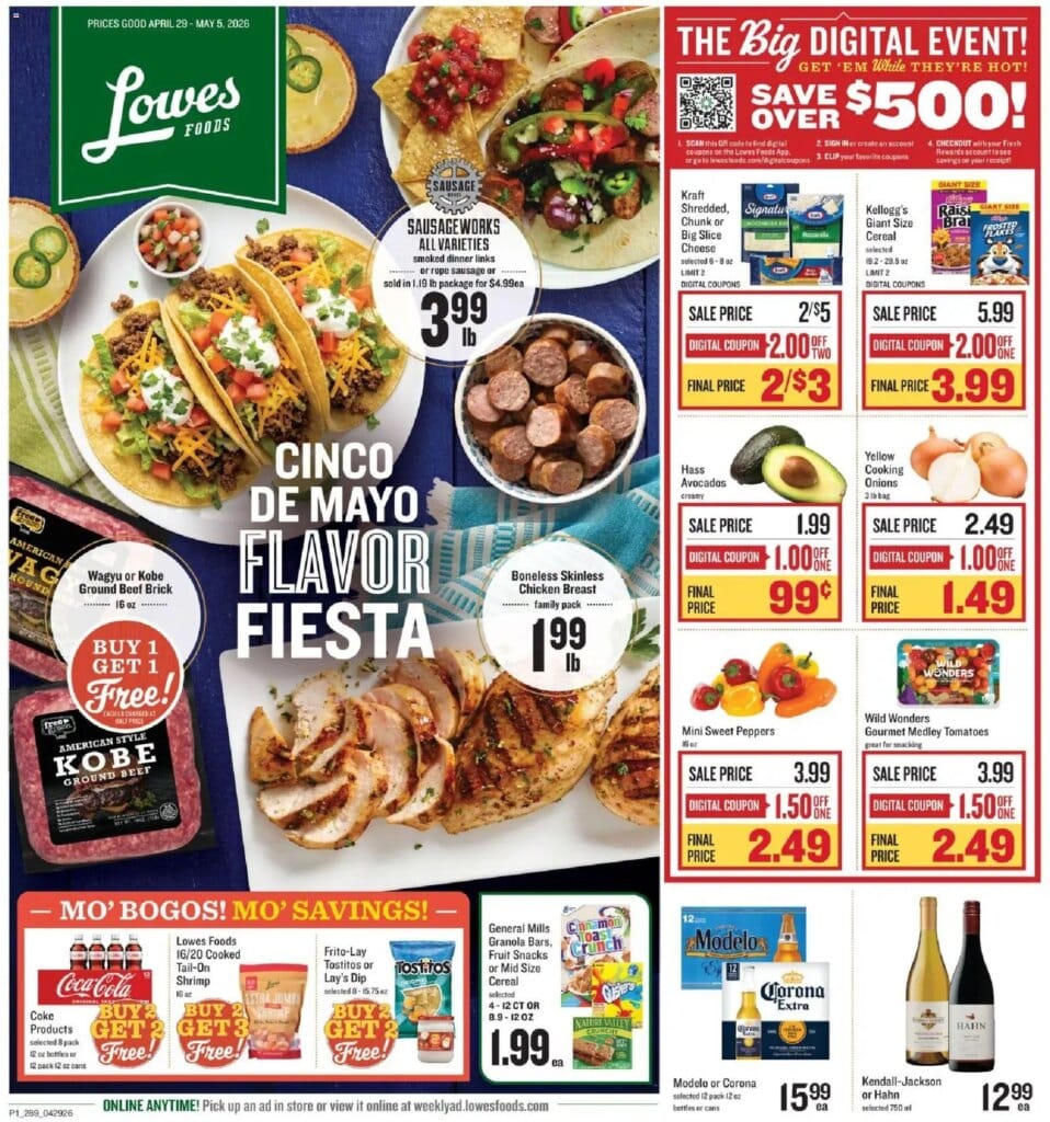 Lowes Foods Ad This Week April 29 to May 5 2026 – Amazing Offers Await!