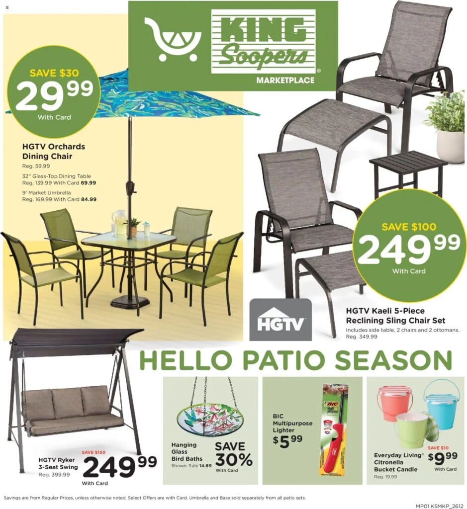 King Soopers Home & Apparel Ad This Week April 29 to May 5 2026