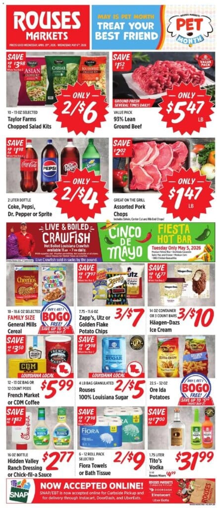 Rouses Weekly Ad This Week: Incredible Deals April 29 to May 5 2026 2 Rouses Weekly Ad This Week: Incredible Deals April 29 to May 5 2026