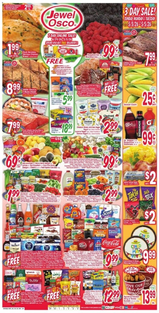 Jewel Osco Ad This Week April 29 to May 5 2026 – Exciting Offers Inside!