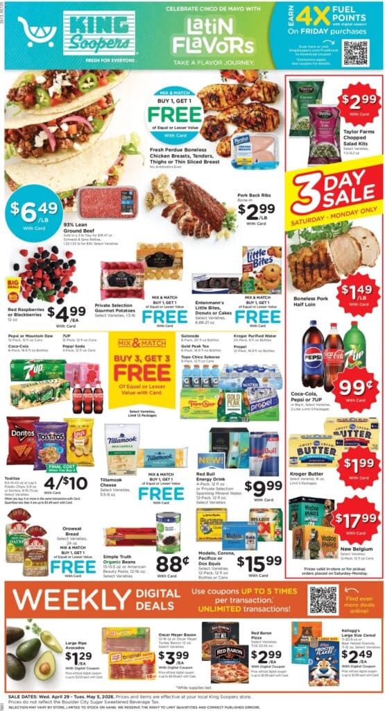 King Soopers Ad This Week: Amazing Deals for April 29 to May 5 2026