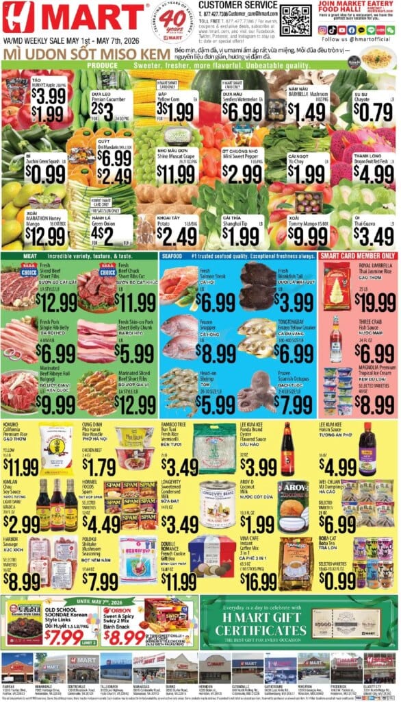 Hmart VIETNAMESE Deals April 29 to May 5 2026 This Week