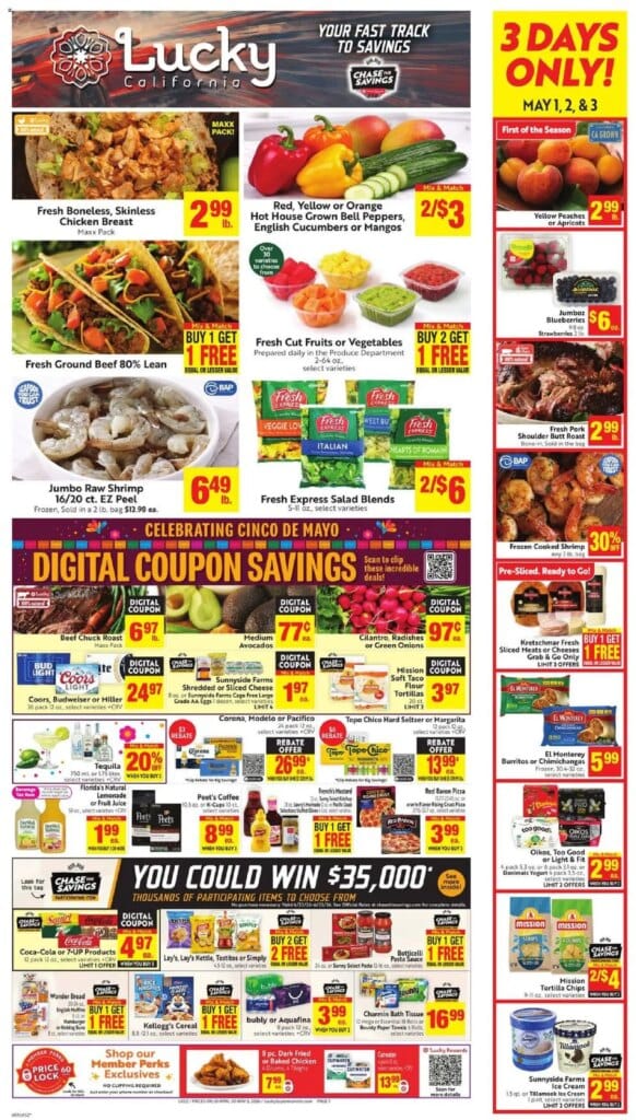 Lucky Supermarkets Ad This Week for April 29 to May 5 2026 – Hot Deals Inside!