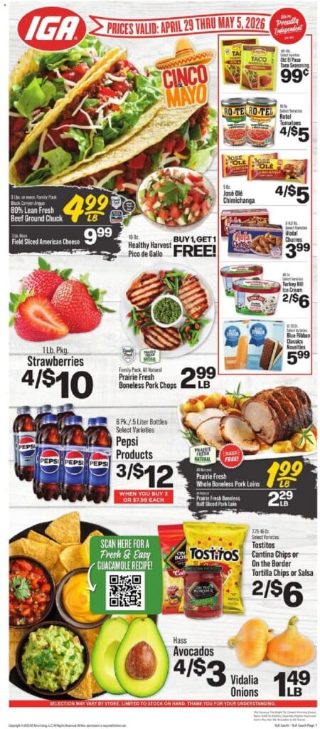 IGA Weekly Ad This Week April 29 to May 5 2026 – Hot Deals Inside!