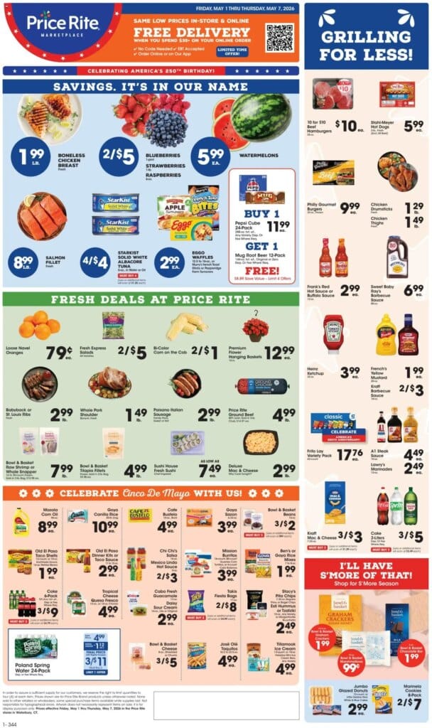 Price Rite Weekly Ad This Week April 29 to May 5 2026 – Amazing Savings!