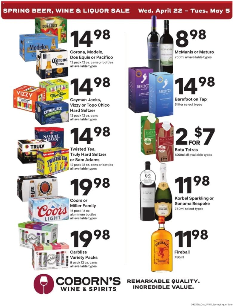 Coborn’s Springsale Offers This Week: April 29 to May 5 2026