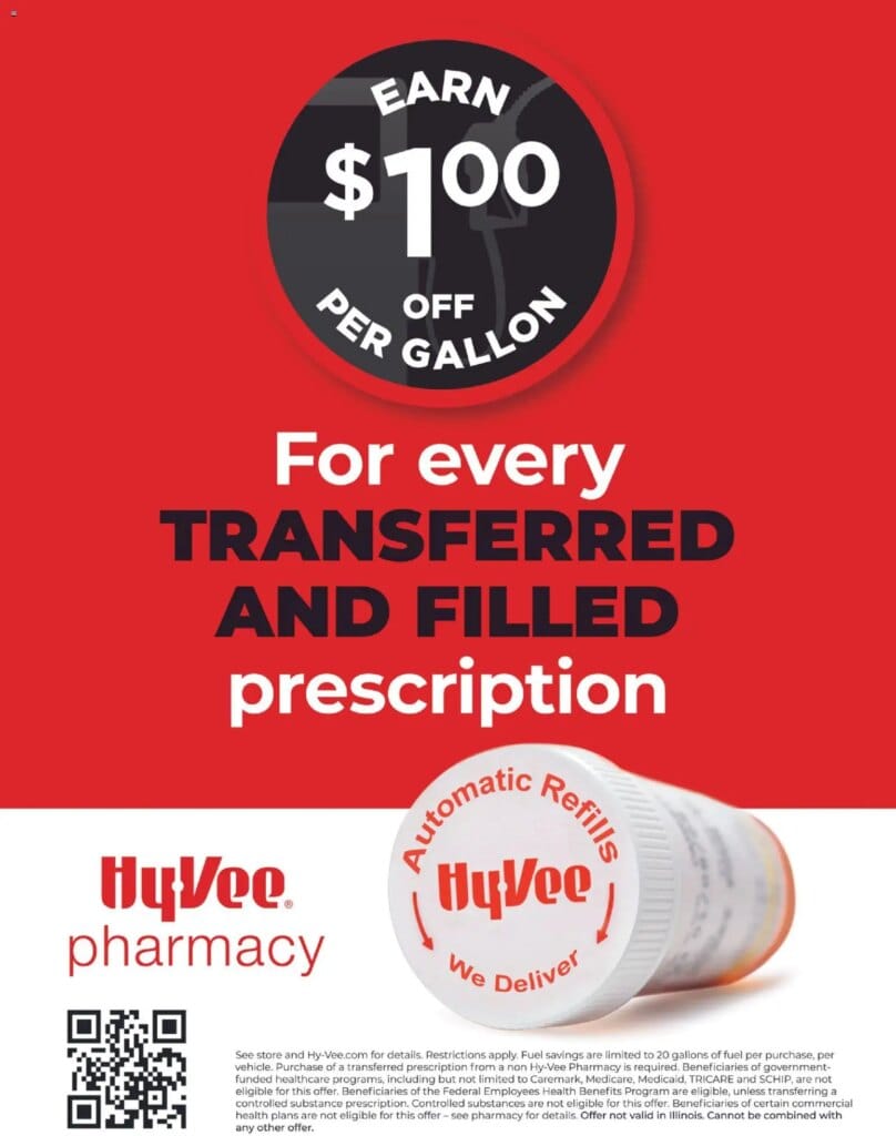 HyVee Pharmacy Fuel Saver This Week April 29 to May 5 2026