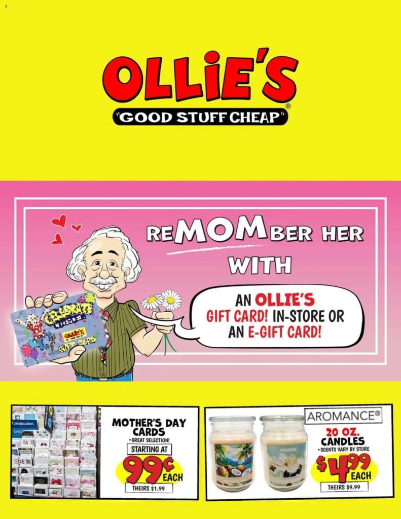 Ollie’s Ad This Week April 29 to May 5 2026 – Exciting Offers Inside!