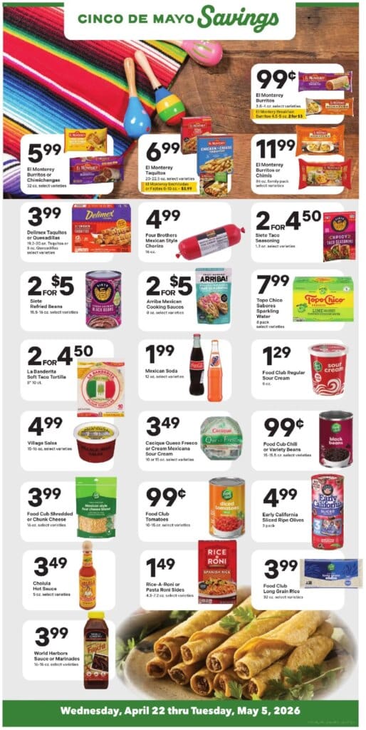 Coborn’s Cinco de Mayo Offers This Week April 29 to May 5 2026