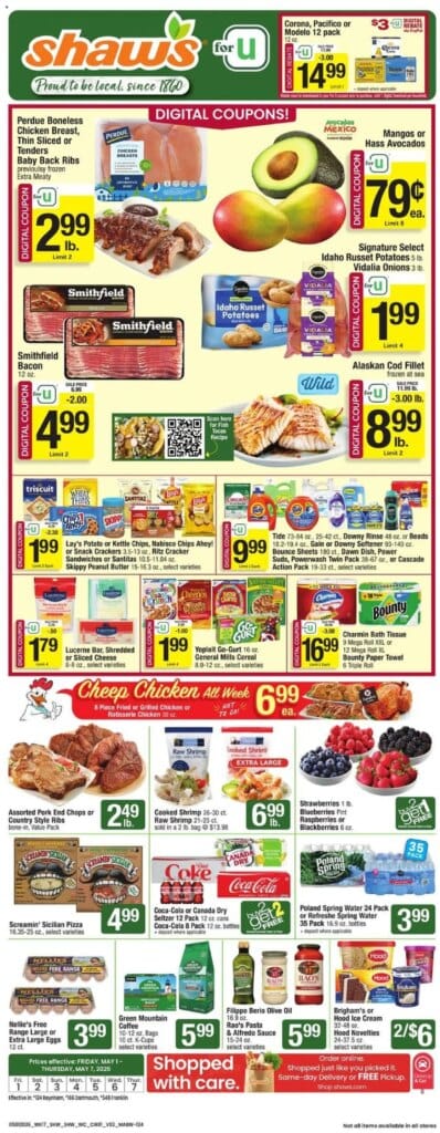 Shaw’s Ad This Week April 29 to May 5 2026 – Don’t Miss Out!