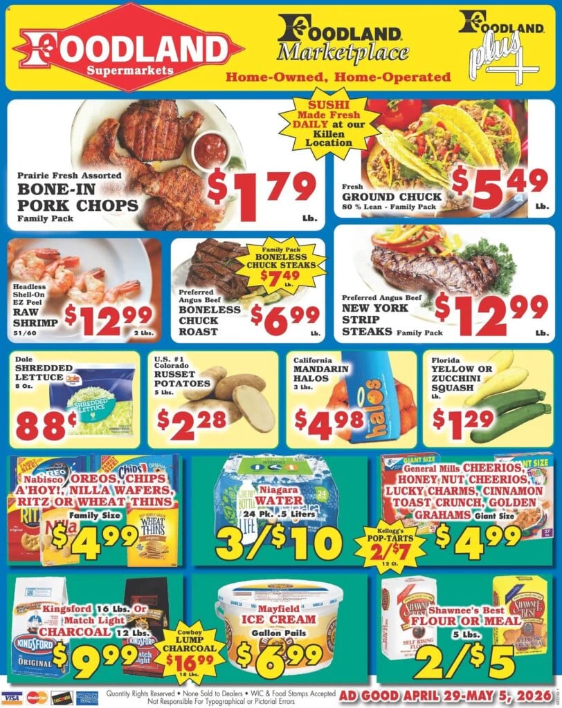 Foodland Weekly Ad This Week: Hot Deals from April 29 to May 5 2026